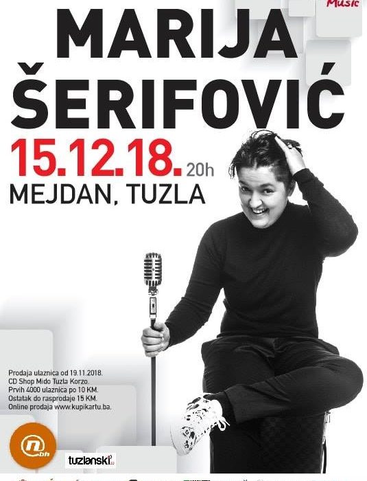 Do koncerta brojimo još par dana: Svoje ulaznice za uživanje uz hitove Marije Šerifović nabavite ovdje