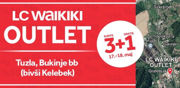 Ne propustite ponedjeljak i utorak u LC Waikiki outletu!