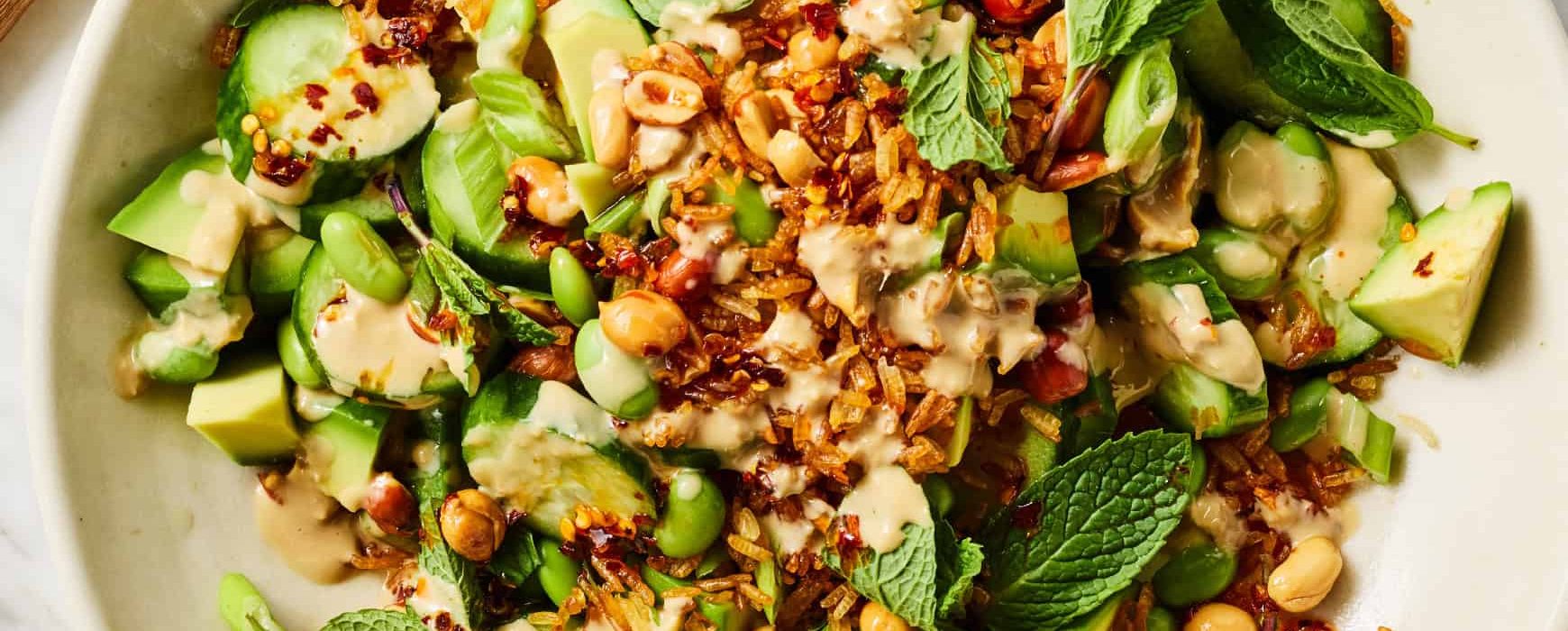Hrskava rižina salata za osvježavajući ljetni obrok