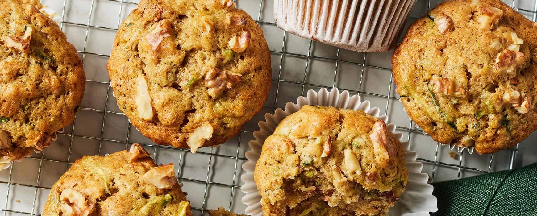 Sočni muffini sa tikvicama: jednostavan recept za zdravu poslasticu